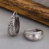 Pendientes Mandala Vintage en Plata