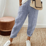 SOPHIA | Elegante en Pantalón Casual a Rayas