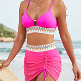 Estrella - BIKINI DE DOS PIEZAS CON DISEÑO PATCHWORK