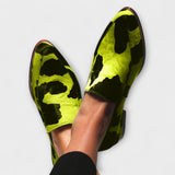 Paloma™ | Mocassines de imitación de vaca