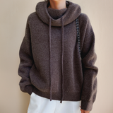 Ariana Lujo Diario – Suéter de Cuello Alto en Merino