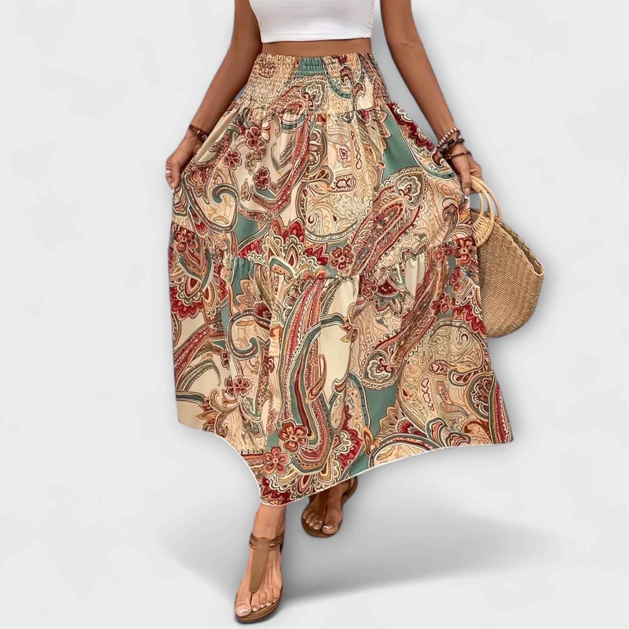 Faldas cómodas con estampado