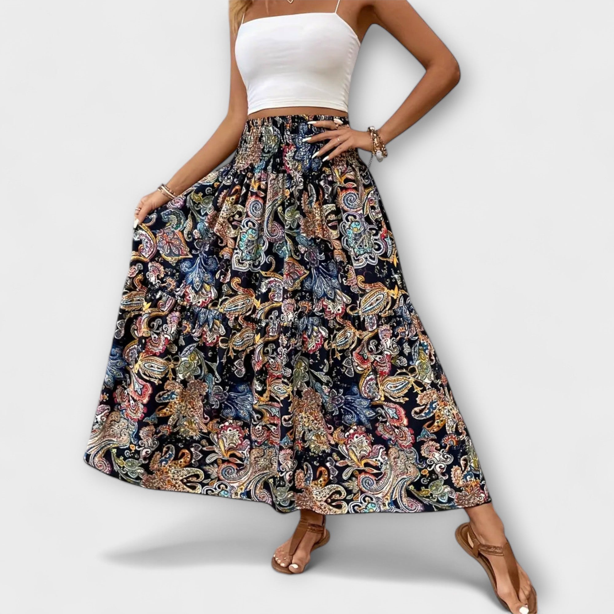 Faldas cómodas con estampado
