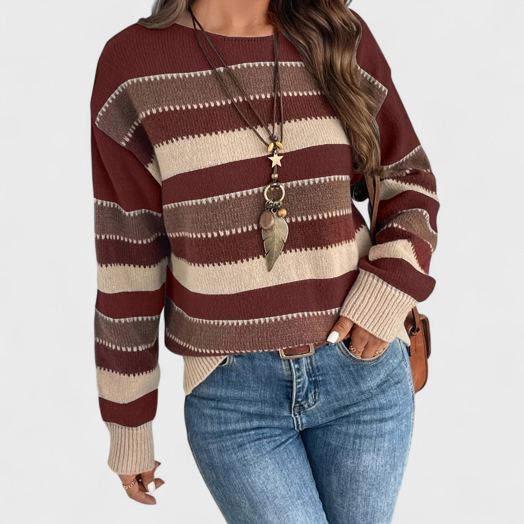 Maryanna - Suéter Casual Vintage para Mujer