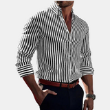 Alejandro™ | Camisa Elegante de Rayas