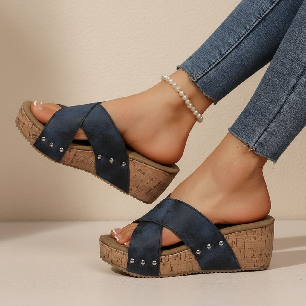 Oakley – Sandalias Cuña Boho