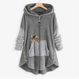 Vanda | Chaqueta cálida y suave, tan abrazable como un oso de peluche