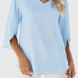 Tabitha Blusa Casual con Corte Suelto y Estilo Sofisticado
