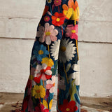 LÉNA | Elegante en Pantalones de Flores Modernos