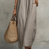 Luisa | Vestido Maxi Boho con Escote en V