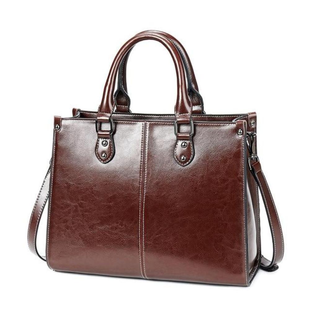 BOLSO TOTE EN PIEL