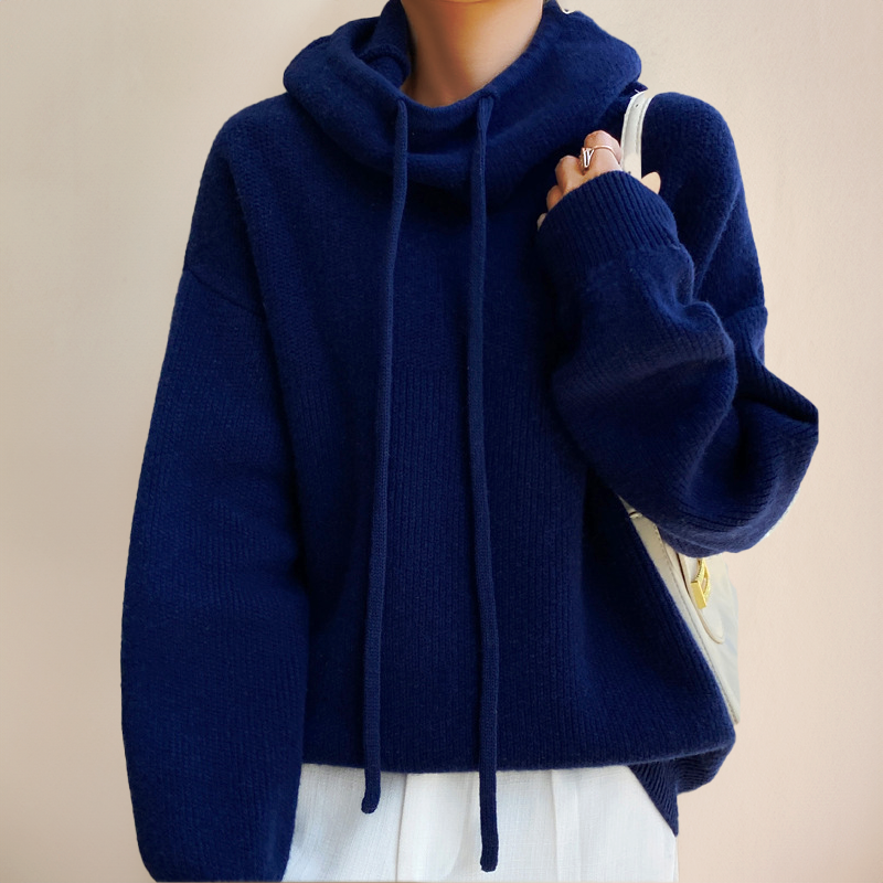 Ariana Lujo Diario – Suéter de Cuello Alto en Merino