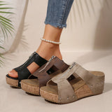Gigi - Sandalias de cuña elegantes