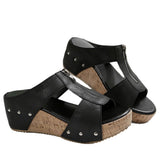Gigi - Sandalias de cuña elegantes