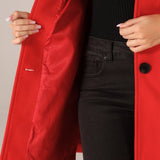 Helena | Abrigo de invierno para mujer con un botón