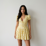 Camila Vestido Mini Floral