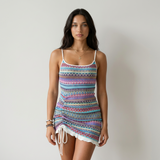 Valeria Vestido Boho Rayas