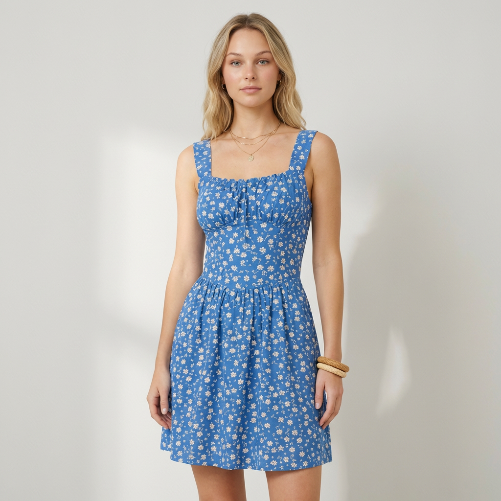 Mariana Vestido con estampado floral